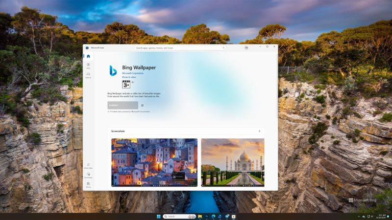 Tải xuống Bing Wallpaper miễn phí vừa có trên Microsoft Store