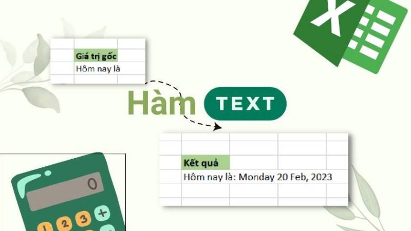 Cách dùng hàm TEXT trong Excel để chuyển đổi số thành văn bản