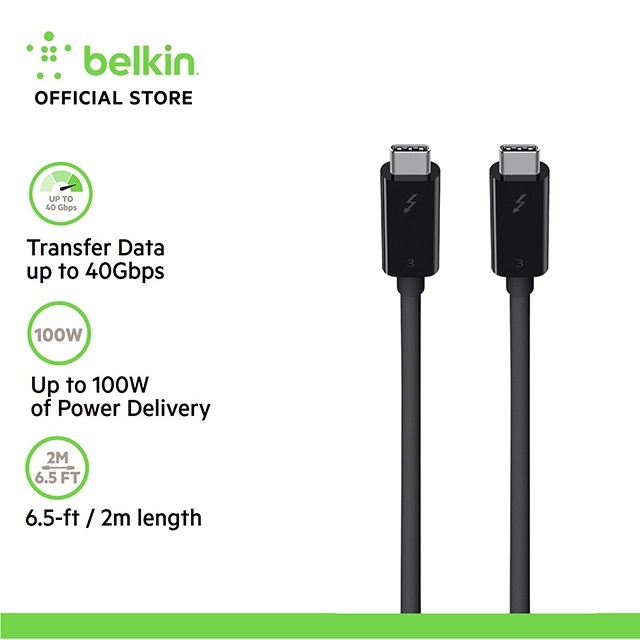 Cáp Thunderbolt Belkin 3