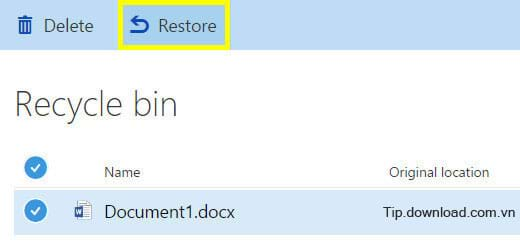 Khôi phục tài liệu Office bị xóa hoặc chưa lưu