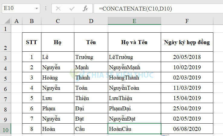 Di chuyển chuột xuống phía dưới để thực hiện các ô còn lại