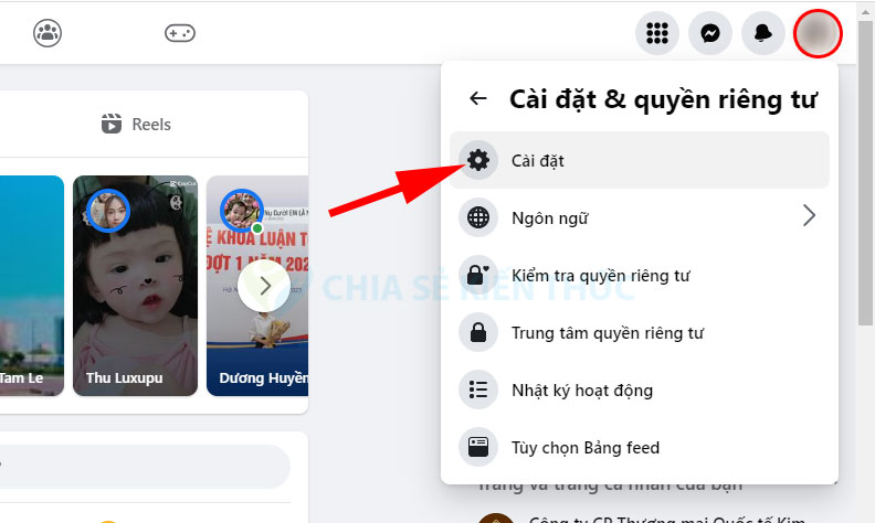 Tắt thông báo sinh nhật trên Facebook máy tính