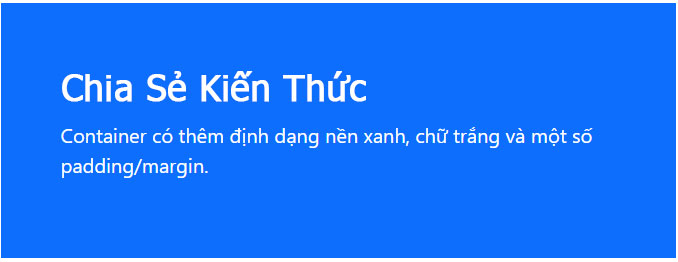 Tìm hiểu về Container trong Bootstrap 5