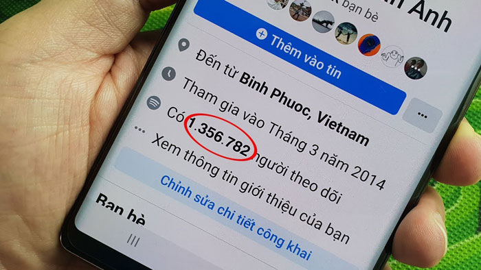 Cách tăng lượt theo dõi trên Facebook