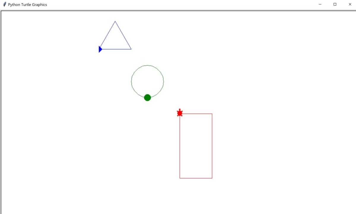 Hướng dẫn vẽ các hình dạng khác nhau bằng một turtle trong Python
