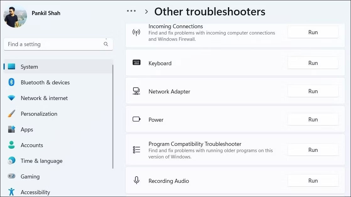 Power Troubleshooter trên Windows