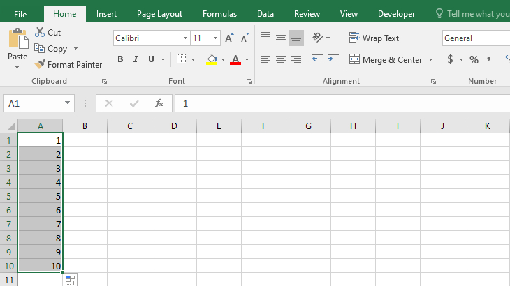 Hướng dẫn chi tiết cách dùng Autofill trong Excel điền dữ liệu tự động