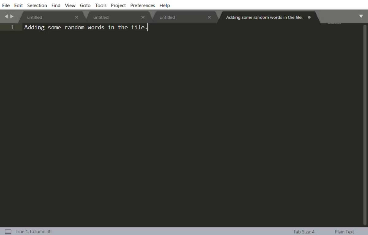 Sublime text