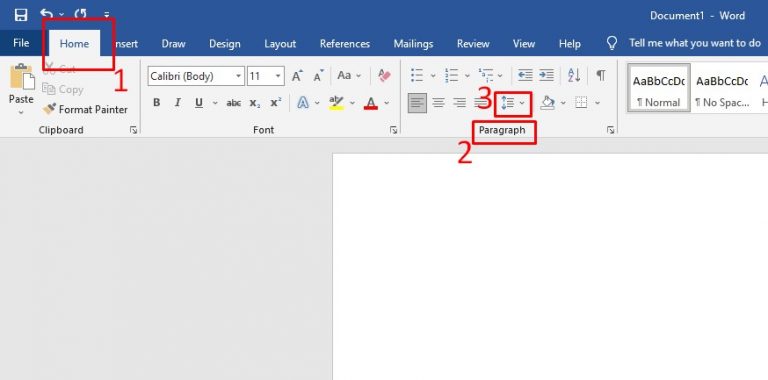 Cách chỉnh khoảng cách dòng trong Word dùng Paragraph - 4