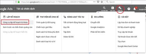 Phân tích từ khóa sử dụng Keyword Planner của Google Ads hoặc Ahrefs - 1