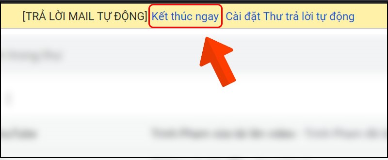 Hướng dẫn cách tắt tính năng email trả lời tự động bằng Gmail