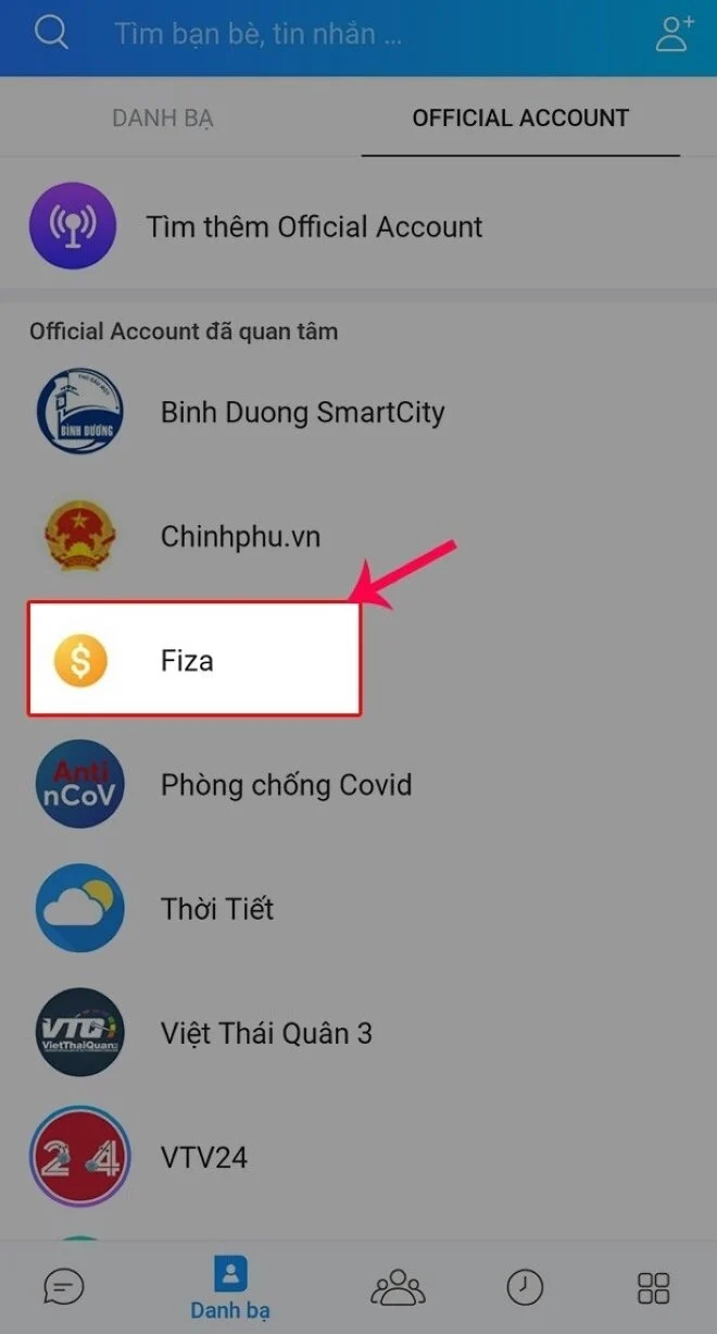 Chặn quảng cáo Zalo trên Official Account - Bước 4