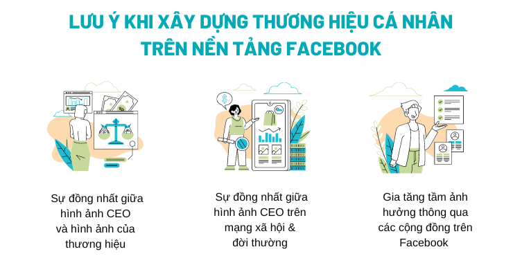 Các lưu ý khi thiết lập thương hiệu cá nhân của CEO trên Facebook