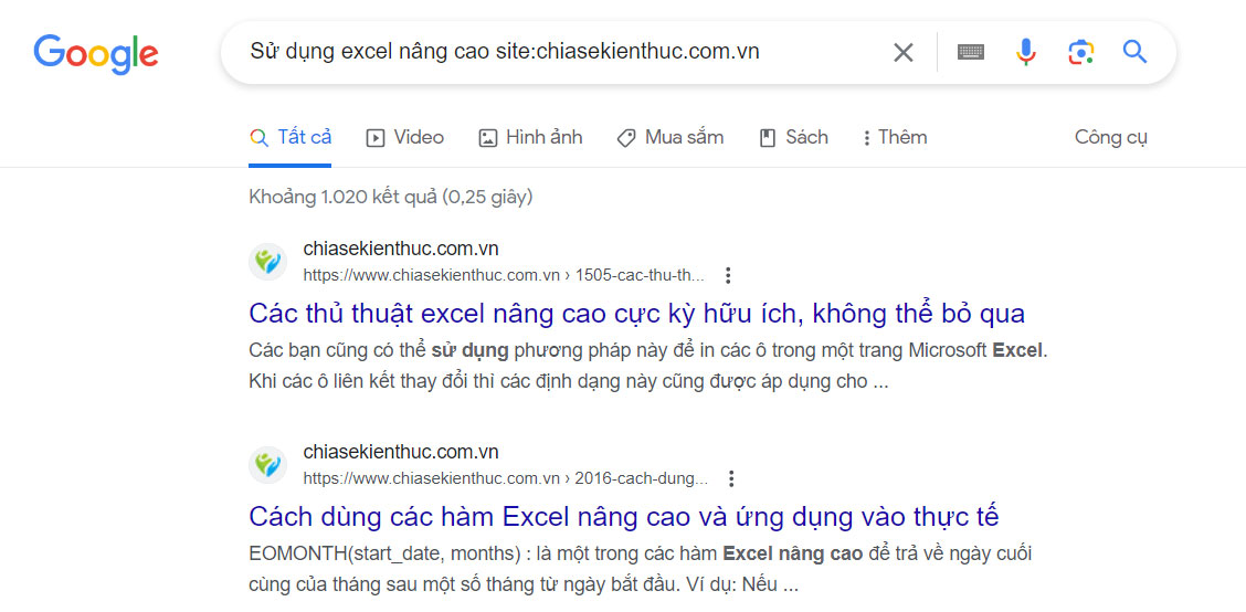 Cách tìm kiếm chính xác thứ mình cần bằng Google Search