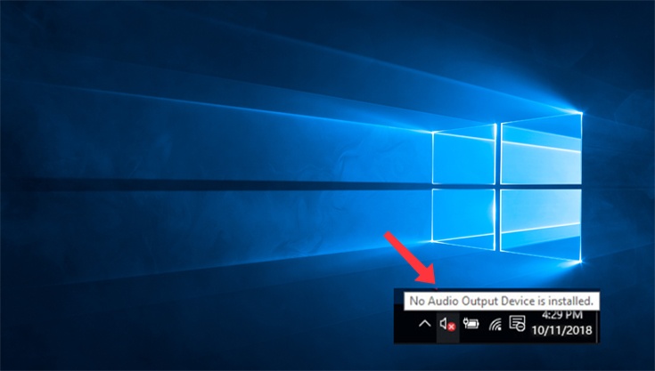 Cách khắc phục lỗi &quot;No Audio Output Device Is Installed&quot; trên Windows