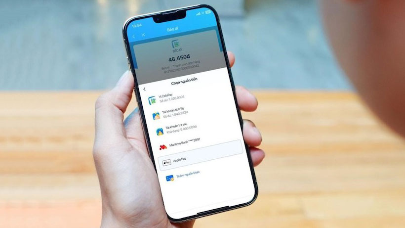Apple Pay đã có mặt trên ví ZaloPay.