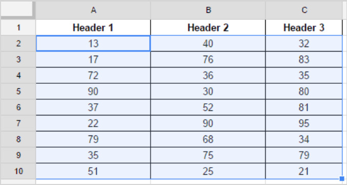 Cách tô màu xen kẽ giữa các hàng trong Google Sheets cực nhanh - 2