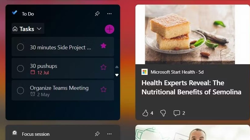 7 Widget trên Windows 11 hữu ích cho công việc bạn nên tận dụng