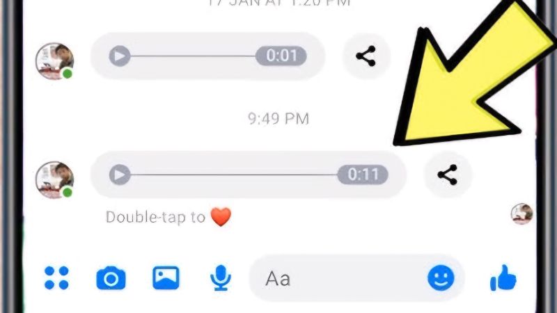 Cách tải file ghi âm trên Messenger mới nhất