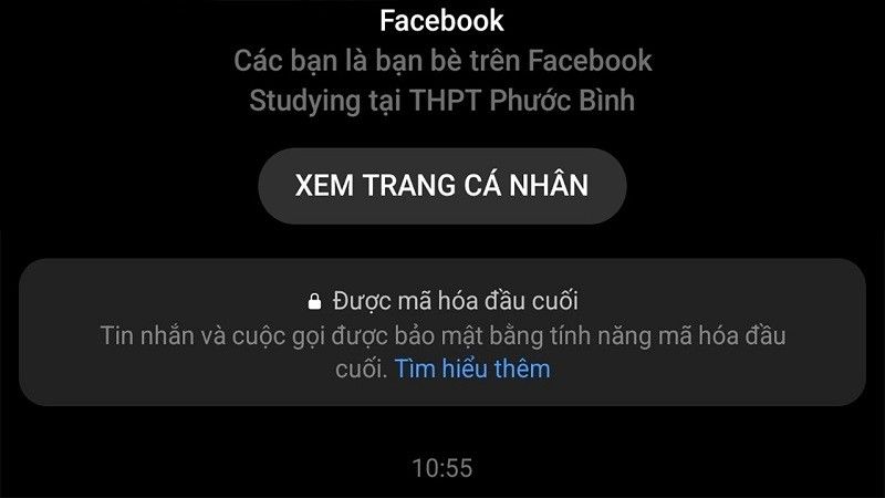 Cách để biết người khác chụp màn hình cuộc trò chuyện của mình trên Messenger - Bước 1.1