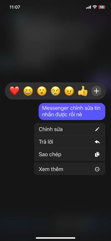 Tính năng Chỉnh sửa tin nhắn đã được cập nhật cho tất cả người dùng Messenger tại Việt Nam
