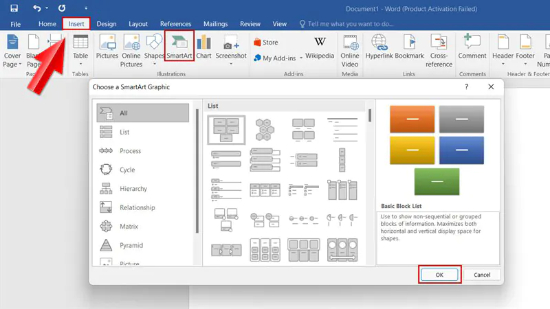 Cách tạo sơ đồ trong Microsoft Word cực nhanh chỉ với 3 bước - 2