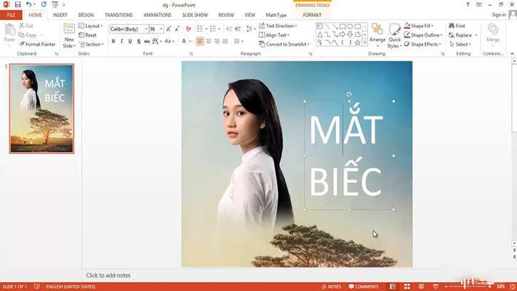 Lưu ý khi làm poster bằng PowerPoint