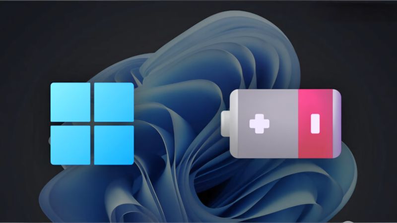Biểu tượng pin mới trên Windows 11: Hiện đại, dễ theo dõi hơn