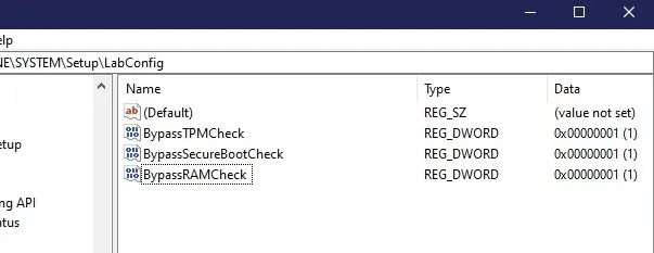 Bỏ qua TPM, Secure Boot và yêu cầu RAM