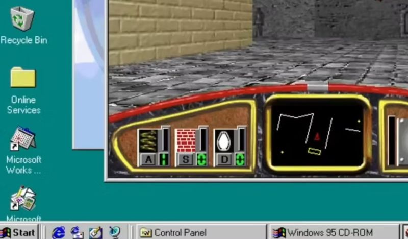 Windows 95: Thanh taskbar ra đời