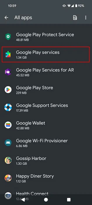 Kiểm tra xem Google Play Services có phải là nguyên nhân gây hao pin trên Android không - Ảnh 2