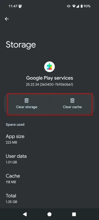 Cách khắc phục tình trạng hao pin của Google Play Services trên Android - Cách 3