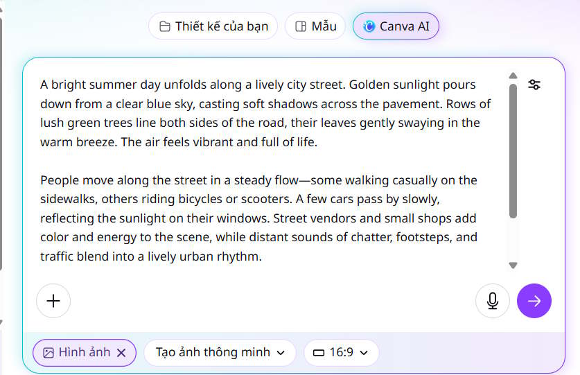 Cách tạo video trong Canva AI - Bước 1