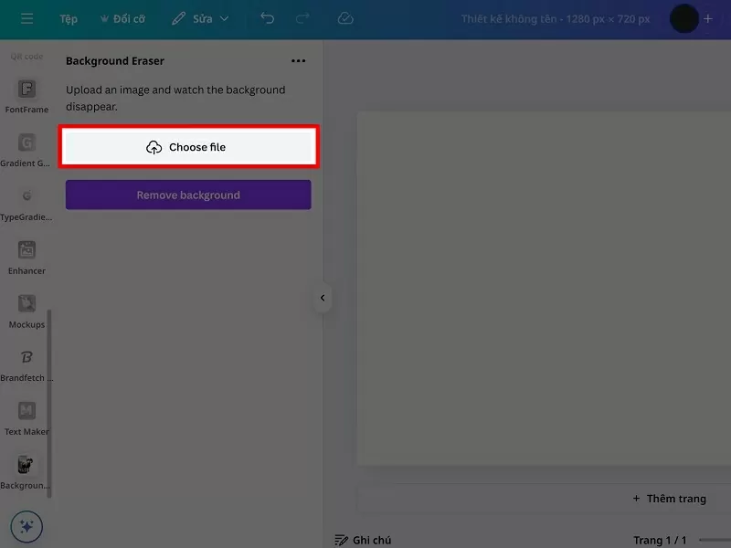 Cách tách nền trên Canva miễn phí - Bước 4
