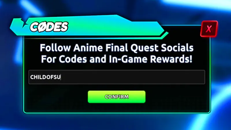 Code Anime Final Quest mới nhất - Ảnh 3