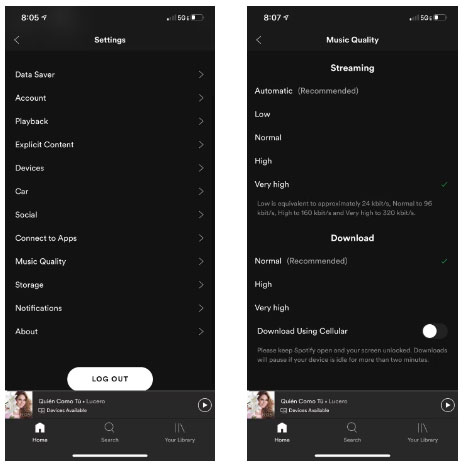 Cải thiện chất lượng âm thanh trong Spotify