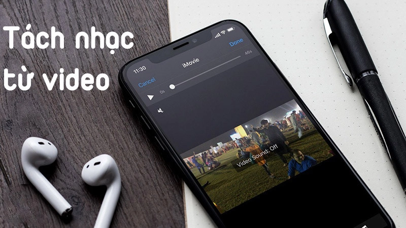 Hướng dẫn tách nhạc từ video trên điện thoại iPhone cực đơn giản