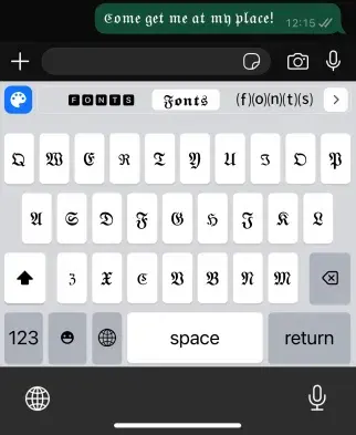 Thay đổi phông chữ trong ứng dụng nhắn tin và nhiều ứng dụng khác - B5