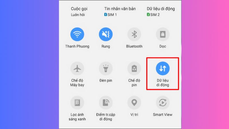 Sau khi điện thoại được kết nối với wifi có cần tắt dữ liệu di động không?