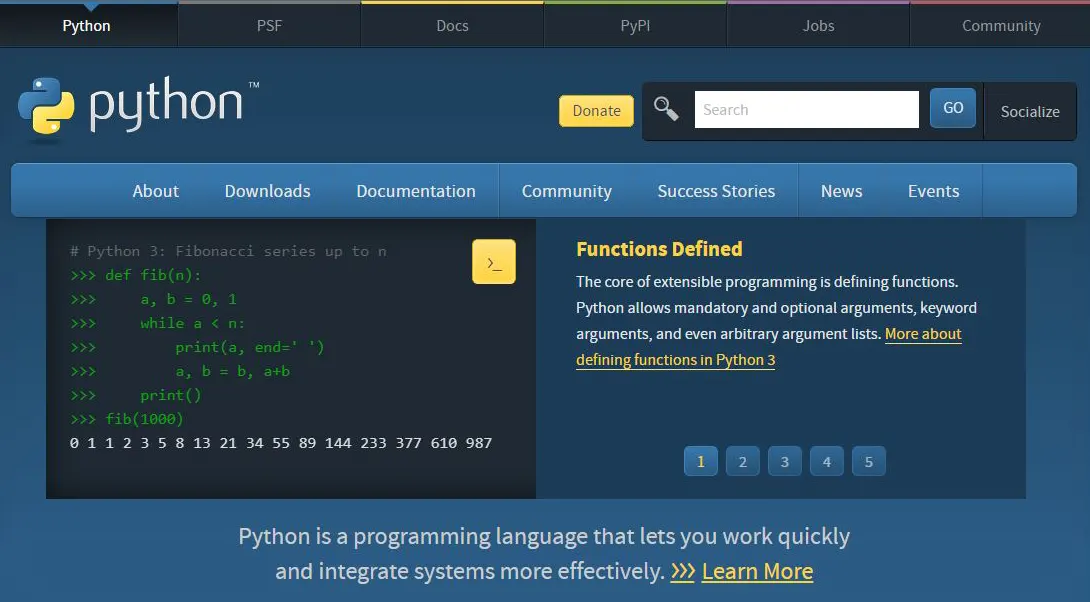 Bắt đầu tự học lập trình Python cơ bản - Cài đặt - Bước 1