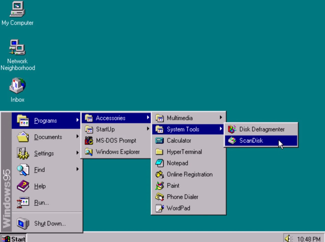 Windows 95 mang đến những tính năng cốt lõi được sử dụng đến ngày nay