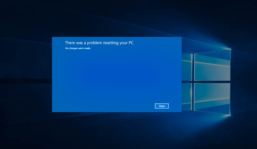 Cách sửa lỗi “There Was a Problem Resetting Your PC” trên Windows