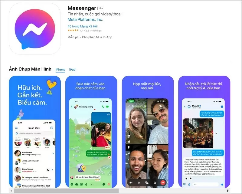 Cách tắt đã xem từng người trên Messenger - Bước 1