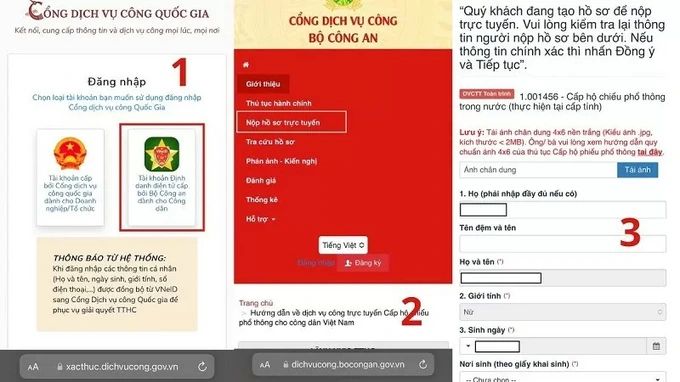 Chỉ cần có điện thoại kết nối internet, bạn có thể thực hiện đăng ký làm hộ chiếu trên VNeID mọi lúc, mọi nơi