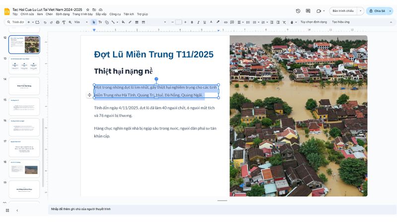 Trải nghiệm tạo slide tự động với Canvas trong Gemini - 6