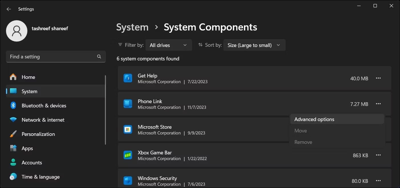 Ngăn Phone Link chạy ẩn trên Windows 11 - Bước 5