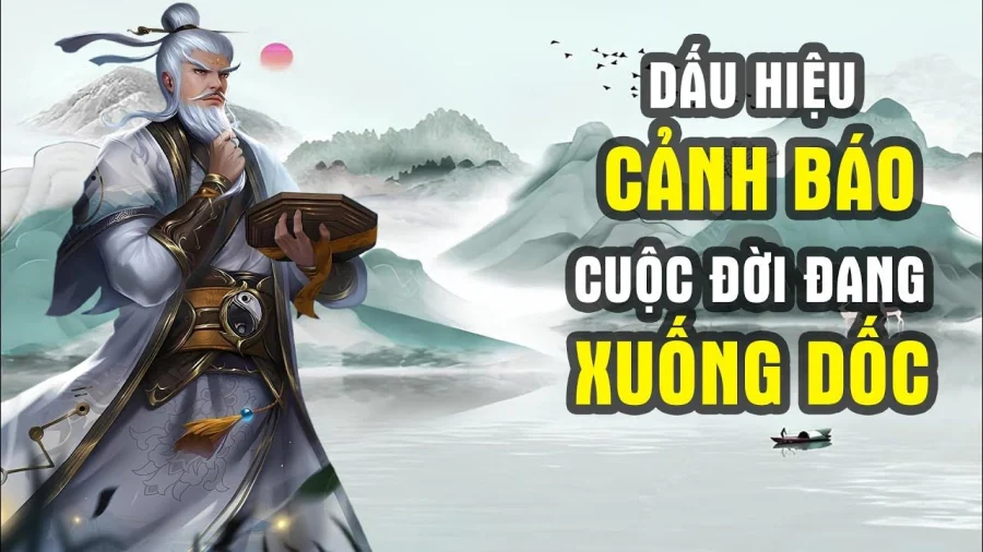 2 dấu hiệu cho thấy cuộc đời xuống dốc       