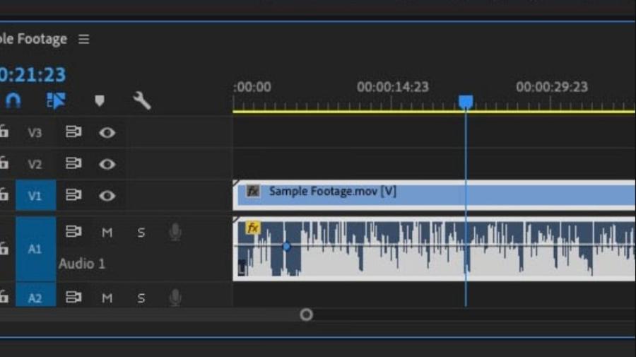 Sử dụng keyframe để điều chỉnh âm lượng